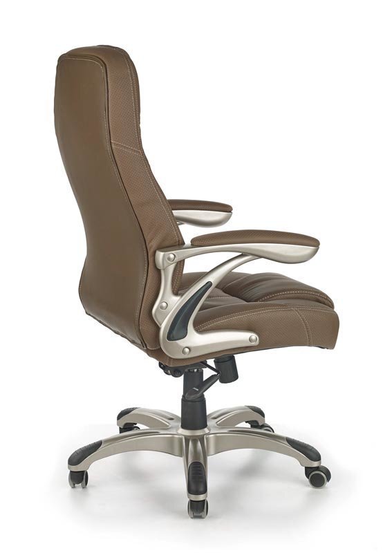 Biroja krēsls Halmar Carlos, brūns cena un informācija | Biroja krēsli | 220.lv
