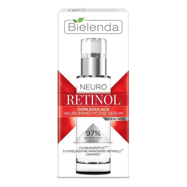 Sejas serums Bielenda Neuro Retinol 30 ml цена и информация | Serumi sejai, eļļas | 220.lv