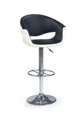 Bāra krēsls Halmar H 46, melns/balts цена и информация | Стулья для кухни и столовой | 220.lv
