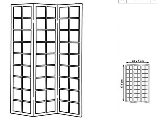 Starpsiena PAR-1, wenge цена и информация | Мобильные стенки | 220.lv