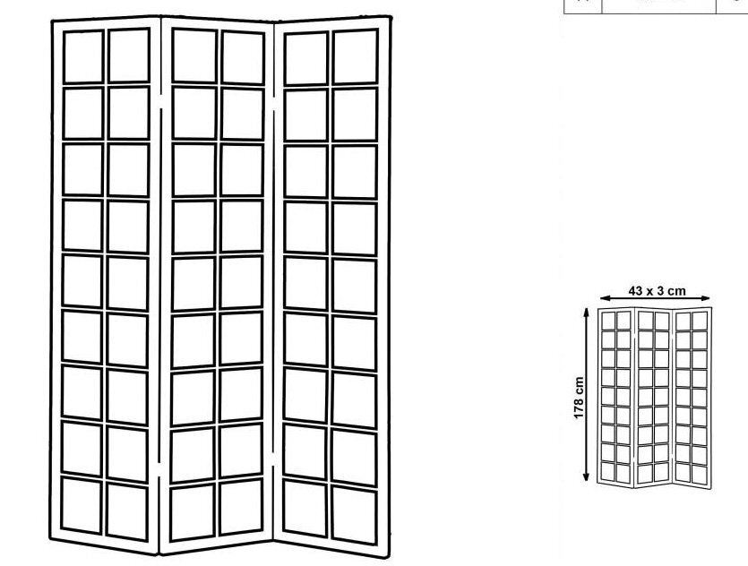 Starpsiena PAR-1, wenge цена и информация | Aizslietņi | 220.lv