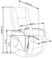 Atzveltnes krēsls ar masāžas un apsildes funkciju Pulsar, bēšs cena un informācija | Atpūtas krēsli | 220.lv