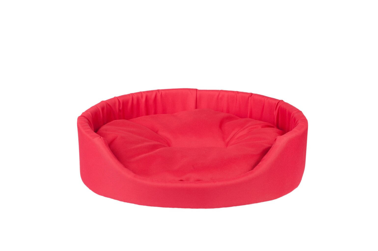 Amiplay gulta Oval Basic, S, sarkans cena un informācija | Suņu gultas, spilveni, būdas | 220.lv