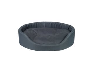 Amiplay кроватка Oval Basic, L, серый​ цена и информация | Лежаки, домики | 220.lv