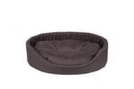 Amiplay кроватка Oval Basic, XL, коричневый