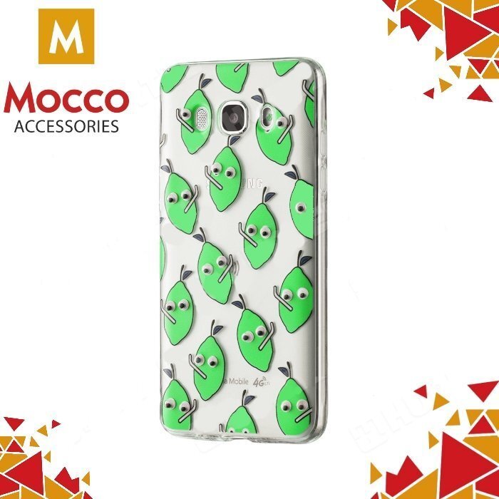 Mocco Cartoon Eyes Lemon maciņš priekš Apple iPhone 7 cena un informācija | Telefonu vāciņi, maciņi | 220.lv