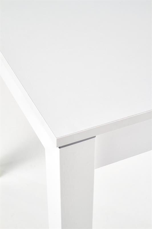 Izvelkams galds Halmar Maurycy, balts cena un informācija | Virtuves galdi, ēdamgaldi | 220.lv