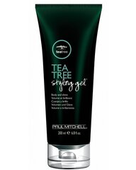 Vidējas fiksācijas matu gels Paul Mitchell Tea Tree 200 ml cena un informācija | Matu veidošanas līdzekļi | 220.lv