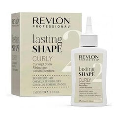 Лосьон для поврежденных волос Revlon Professional Lasting Shape, 3x100 мл цена и информация | Распылите крем-спрей на волосы на расстоянии 20-25 см, расчешите их расческой. | 220.lv