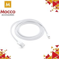 Mocco Lightning MD818ZM/A данных USB и зарядный кабель 1м Белый (Aналоговый) цена и информация | Кабели для телефонов | 220.lv