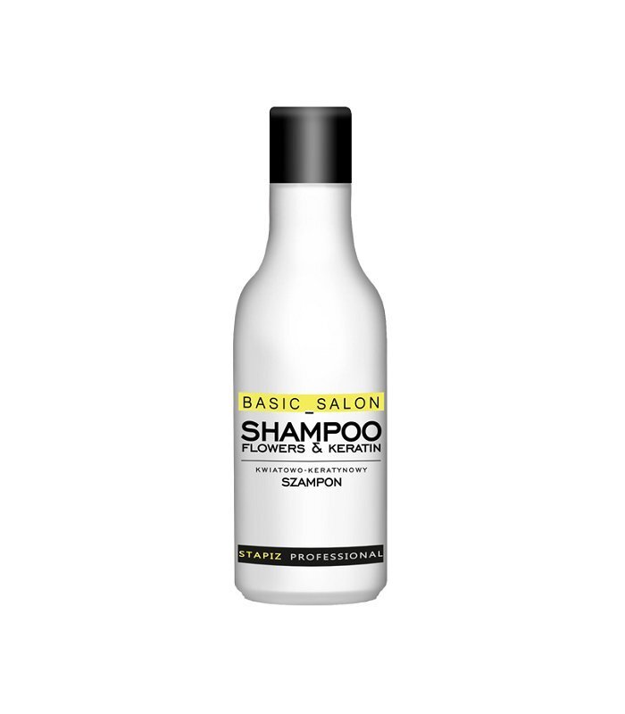 Stapiz Basic Salon Flowers & Keratin šampūns 1000 ml cena un informācija | Šampūni | 220.lv