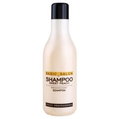 Stapiz Basic Salon Sweet Peach šampūns 1000 ml cena un informācija | Šampūni | 220.lv