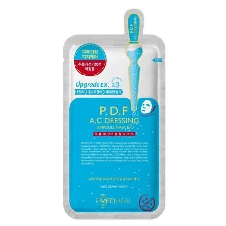 Mediheal P.D.F A.C-Dressing Ampoule auduma maska 25 ml cena un informācija | Sejas maskas, acu maskas | 220.lv