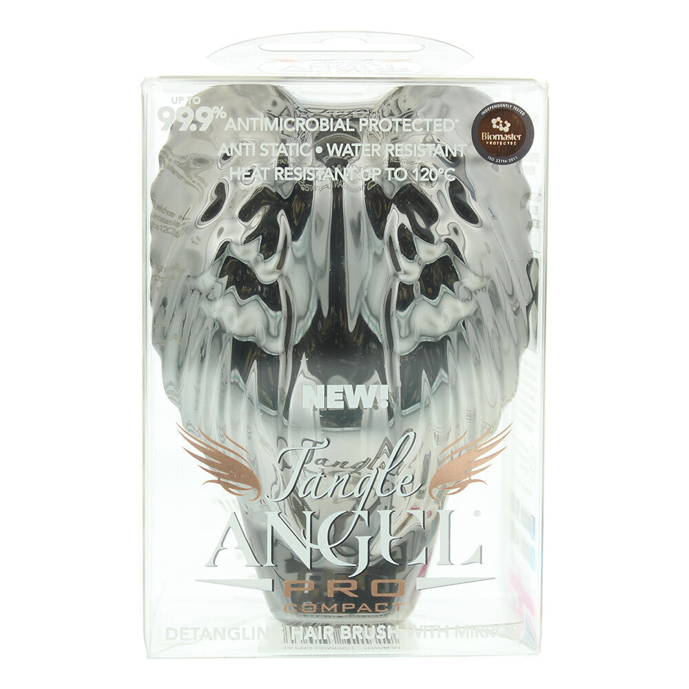 Matu ķemme Tangle Angel Pro Compact Titanium cena un informācija | Matu sukas, ķemmes, šķēres | 220.lv