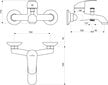 Jaucējkrāns Imperial Omikron цена и информация | Jaucējkrāni | 220.lv