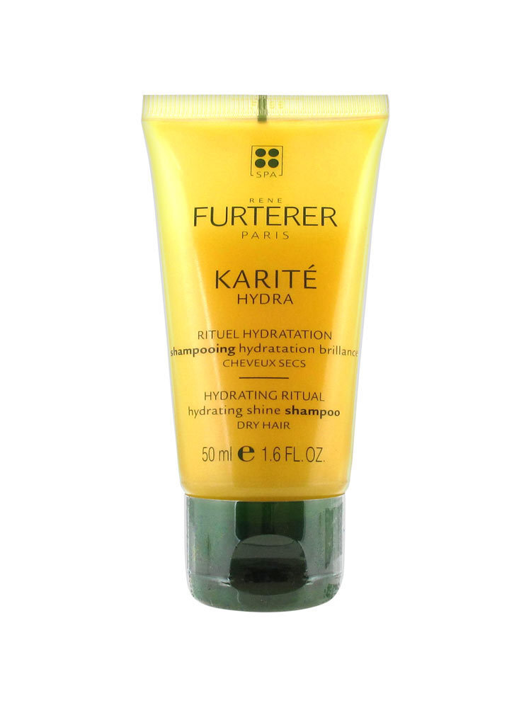 Mitrinošs matu šampūns Rene Furterer Karite Hydra 50 ml cena un informācija | Šampūni | 220.lv