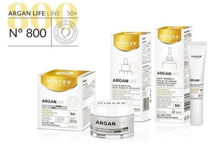 Увлажняющий дневной крем для лица с маслом арган Mincer Pharma Argan Life No.801 50 мл цена и информация | Наносите на чистую кожу лица. Подержите около 10-15 минут и смойте водой. | 220.lv
