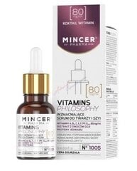 Stiprinošs serums nobriedušai ādai Mincer Pharma Vitamins Philosophy 15 ml cena un informācija | Serumi sejai, eļļas | 220.lv