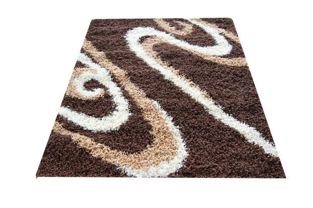 Paklājs Shaggy Long 05 Brown, 80x150 cm cena un informācija | Paklāji | 220.lv