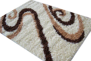 Paklājs Shaggy Long 05 Sand, 80x150 cm cena un informācija | Paklāji | 220.lv