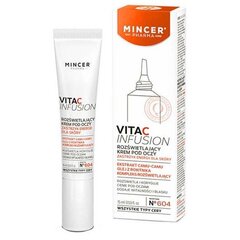 Крем под глаза Mincer Pharma Vita C Infusion №604, 15 мл цена и информация | Сыворотки, кремы для век | 220.lv