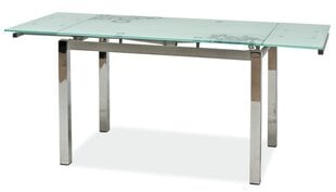 Складной стол Gd-017, белый цена и информация | Кухонные и обеденные столы | 220.lv