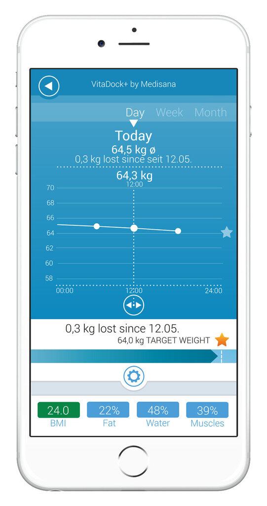 Medisana Body Analysis Scales 445 connec цена и информация | Ķermeņa svari, bagāžas svari | 220.lv