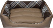 Guļvieta suņiem Amiplay Sofa ZipClean 4 in 1​ Kent​, S, bēša cena un informācija | Suņu gultas, spilveni, būdas | 220.lv