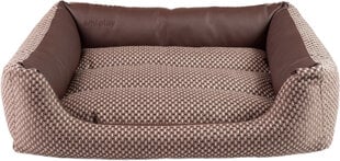 Amiplay кроватка Sofa ZipClean 4 в 1 Morgan, M, коричневый​ цена и информация | Лежаки, домики | 220.lv