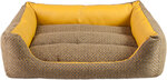 Amiplay кроватка Sofa ZipClean 4 в 1 Morgan, M, желтый