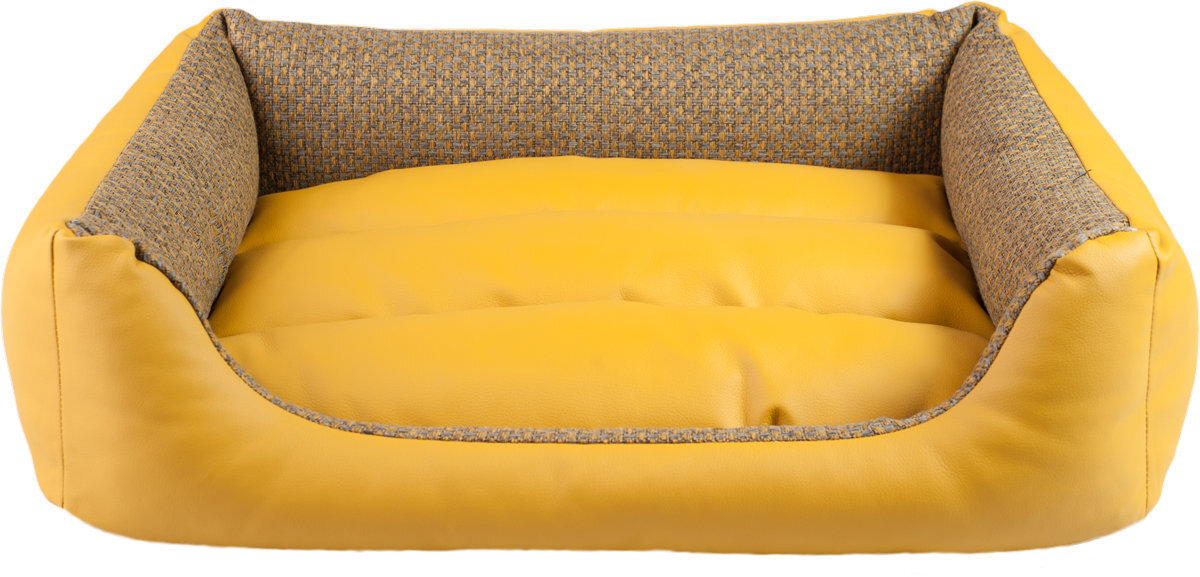 Amiplay gulta Sofa ZipClean 4 in 1 Morgan, M, dzeltens cena un informācija | Suņu gultas, spilveni, būdas | 220.lv