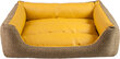 Amiplay gulta Sofa ZipClean 4 in 1 Morgan, M, dzeltens cena un informācija | Suņu gultas, spilveni, būdas | 220.lv