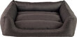 Amiplay gulta Sofa ZipClean 4 in 1 Morgan, L, melns cena un informācija | Suņu gultas, spilveni, būdas | 220.lv