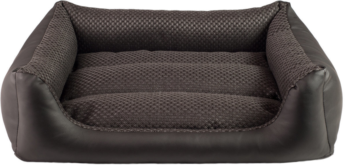 Amiplay gulta Sofa ZipClean 4 in 1 Morgan, L, melns cena un informācija | Suņu gultas, spilveni, būdas | 220.lv