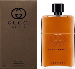 Pēc skūšanās balzāms Gucci Guilty Absolute Pour Homme 90 ml cena un informācija | Parfimēta vīriešu kosmētika | 220.lv