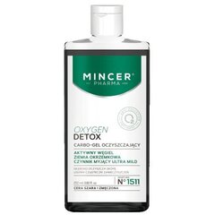 Глубокое очищающее средство для лица Mincer Pharma Oxygen Detox Nr.1511 250 мл цена и информация | Средства для очищения лица | 220.lv