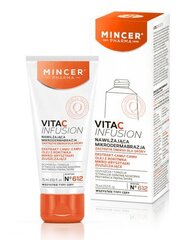 Mitrinošs sejas skrubis Mincer Pharma Vita C Infusion Nr.612 75 ml cena un informācija | Sejas ādas kopšana | 220.lv