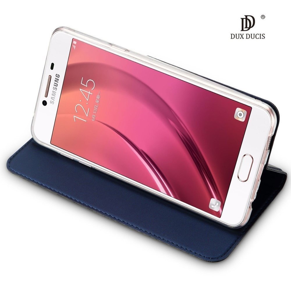 Dux Ducis Premium Magnet Case Grāmatveida maks telefonam Huawei Y3 (2017), zils cena un informācija | Telefonu vāciņi, maciņi | 220.lv