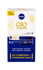 Омолаживающий набор ухода для лица Nivea Q10 цена и информация | Наносите на чистую кожу лица. Подержите около 10-15 минут и смойте водой. | 220.lv