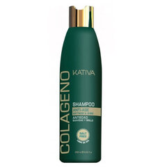Šampūns ar kolagēnu Kativa Colageno 250 ml cena un informācija | Šampūni | 220.lv
