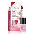 Nagu kondicionieris + laka Eveline Nail Therapy Care&Colour 6in1 5 ml, Rose