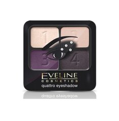 Тени Eveline Cosmetics Quattro 07  5,2 г цена и информация | Тушь, средства для роста ресниц, тени для век, карандаши для глаз | 220.lv