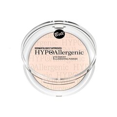 Пудра-хайлайтер для лица Bell HypoAllergenic Face Body Illuminating Powder, 01, 6 г цена и информация | Пудры, базы под макияж | 220.lv