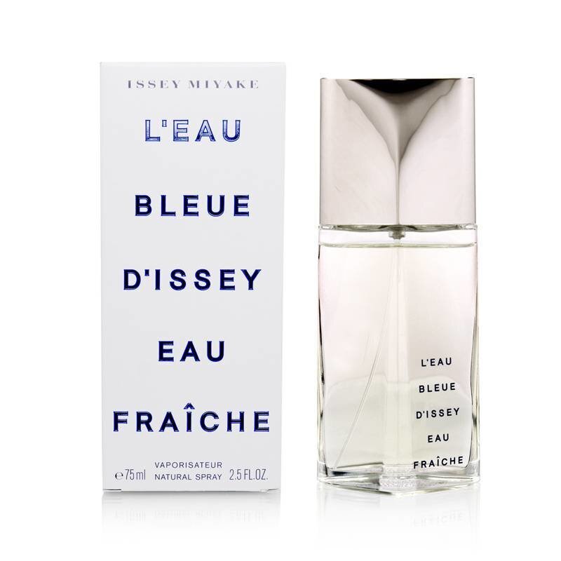 Tualetes ūdens vīriešiem, Issey Miyake L'Eau Bleue D'Issey Fraiche EDT, 75 ml цена и информация | Vīriešu smaržas | 220.lv