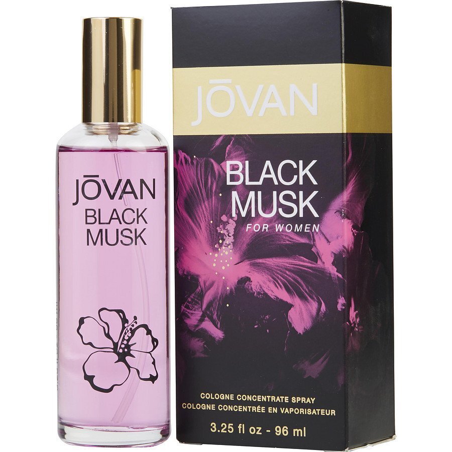 Odekolons Jövan Musk Black EDC sievietēm 96 ml cena un informācija | Sieviešu smaržas | 220.lv