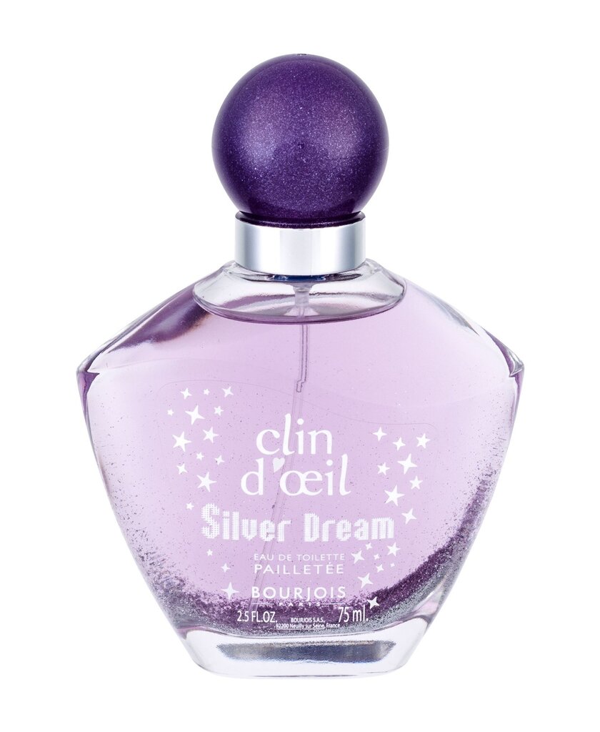 Bourjois Clin d´Oeil Silver Dream EDT 75ml cena un informācija | Sieviešu smaržas | 220.lv