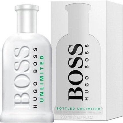 Tualetes ūdens Hugo Boss No.6 Unlimited EDT vīriešiem 200 ml cena un informācija | Vīriešu smaržas | 220.lv