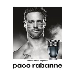 Paco Rabanne Invictus Intense - EDT 100 ml + EDT 10 ml cena un informācija | Vīriešu smaržas | 220.lv