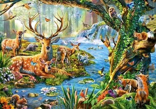Пазл Puzzle Castorland Forest Life, 500 дет. цена и информация | Пазлы | 220.lv