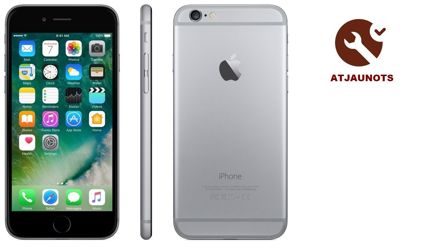 Apple iPhone 6 LTE 16GB, Pelēks (Atjaunots) A-klase цена и информация | Mobilie telefoni | 220.lv